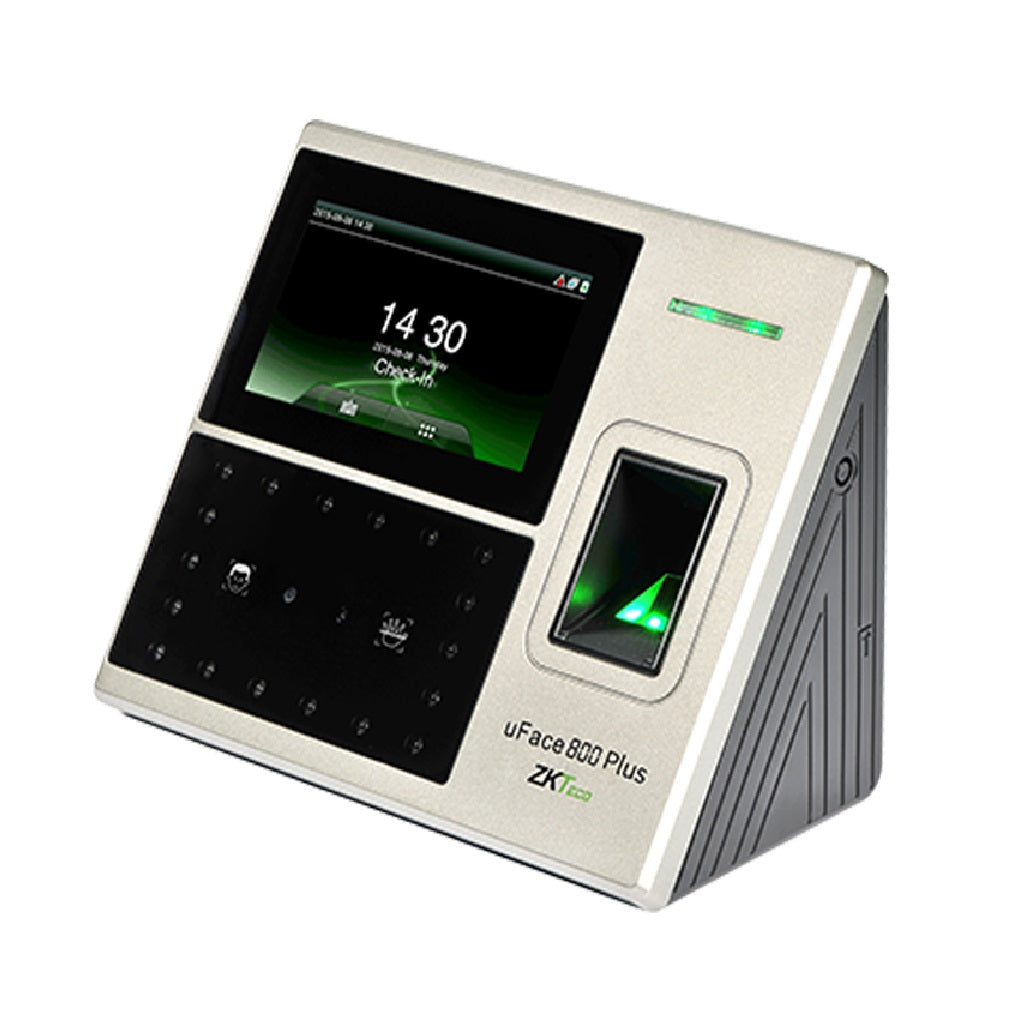 ZKTECO UFACE800 PLUS (CAJA ABIERTA 8/10) Control de Asistencia y Acceso con Lector de Huella, Rostro y Tarjeta