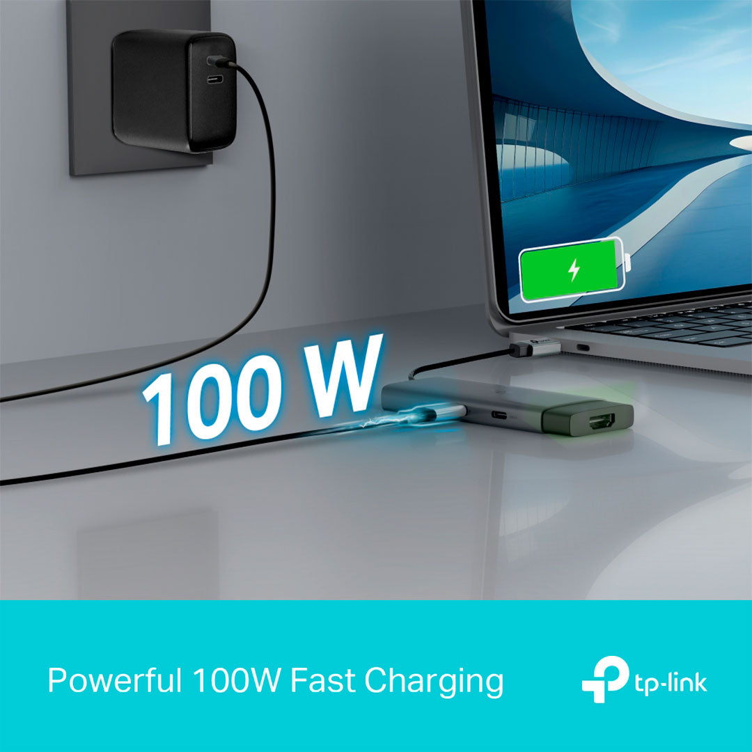 TP-LINK UH5020C Adaptador HUB USB Tipo C 5 en 1 5Gbps