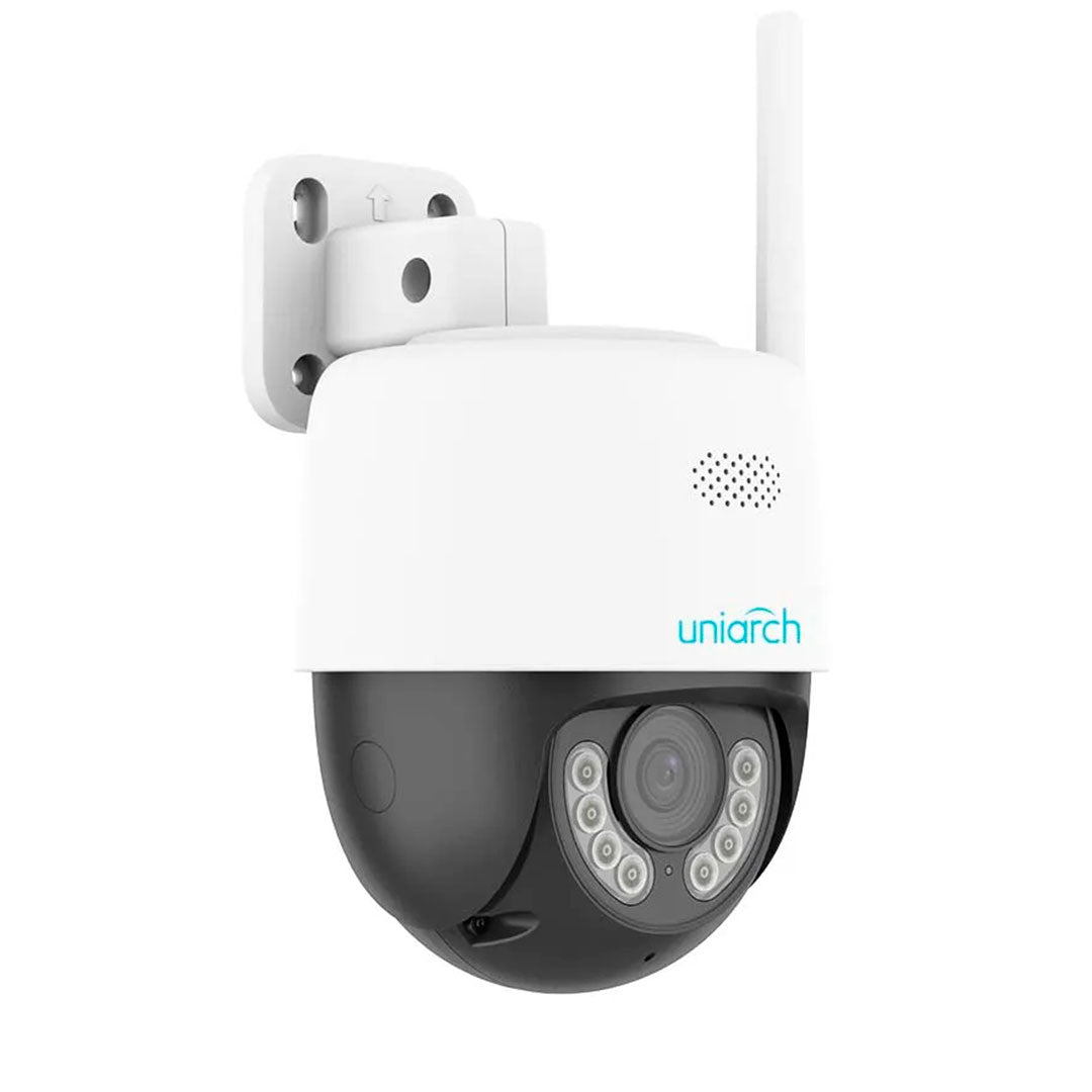 UNIVIEW KIT-1 Pack Cámaras de seguridad Wifi 2MP interior y exterior 360º