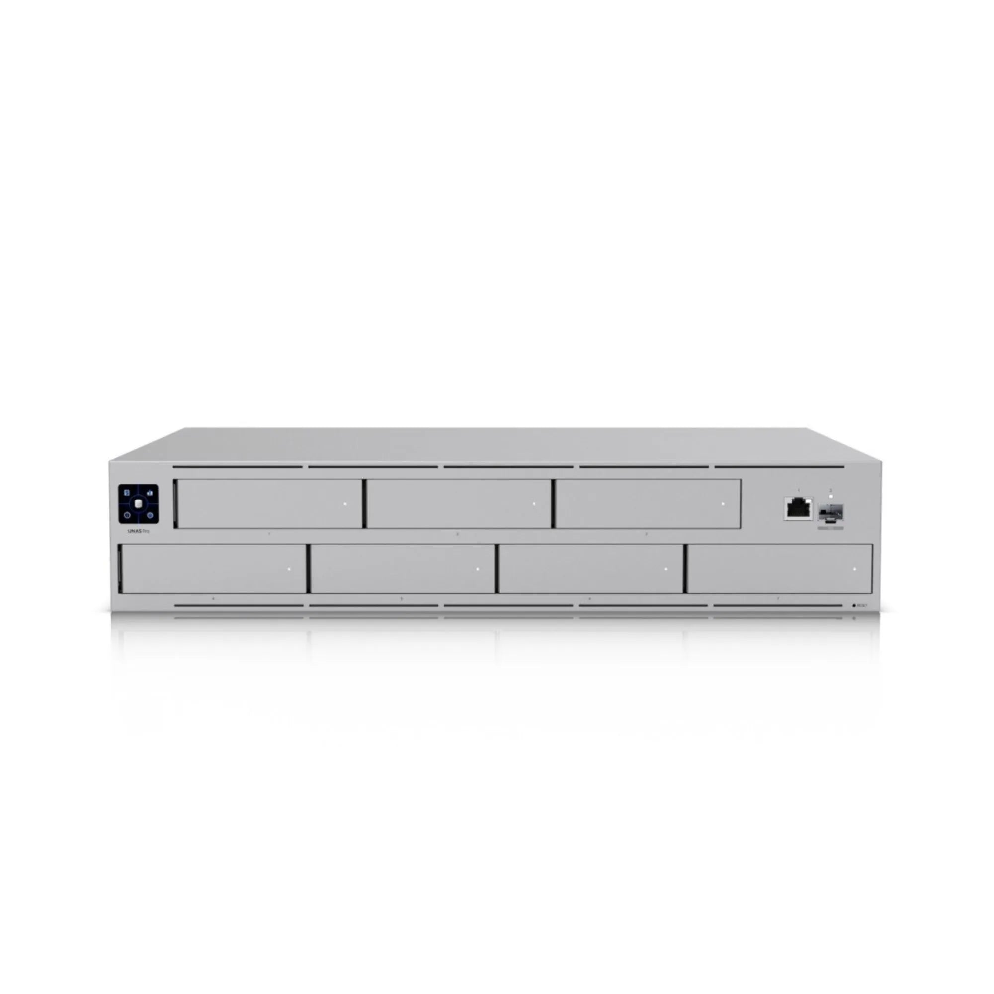 UBIQUITI UNAS-Pro NAS Storage 7 Bahías 10G SFP+ Rack 2U HDD No Incluidos