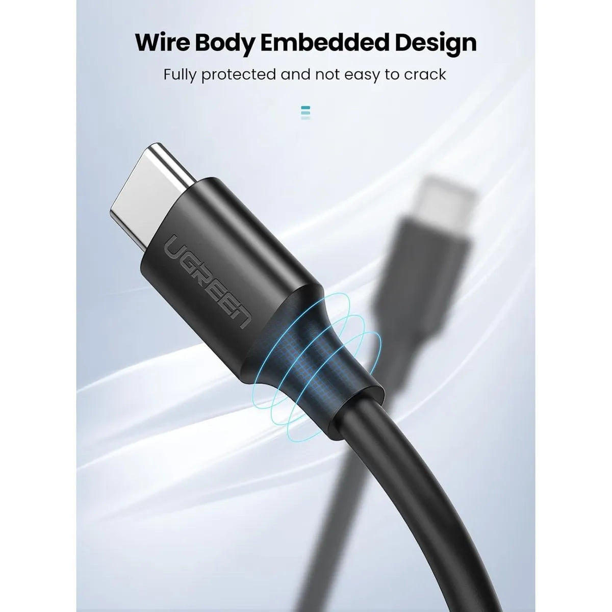 UGREEN US286 50998 Cable USB-C a USB-C 60W 1.5m