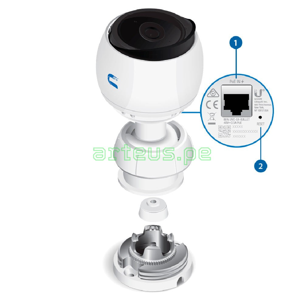 UBIQUITI UVC-G4-BULLET Cámara de seguridad IP 4MP 2K+