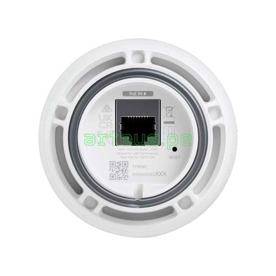 UBIQUITI UVC-G5-BULLET Camara de seguridad IP 4MP 2K+ PoE
