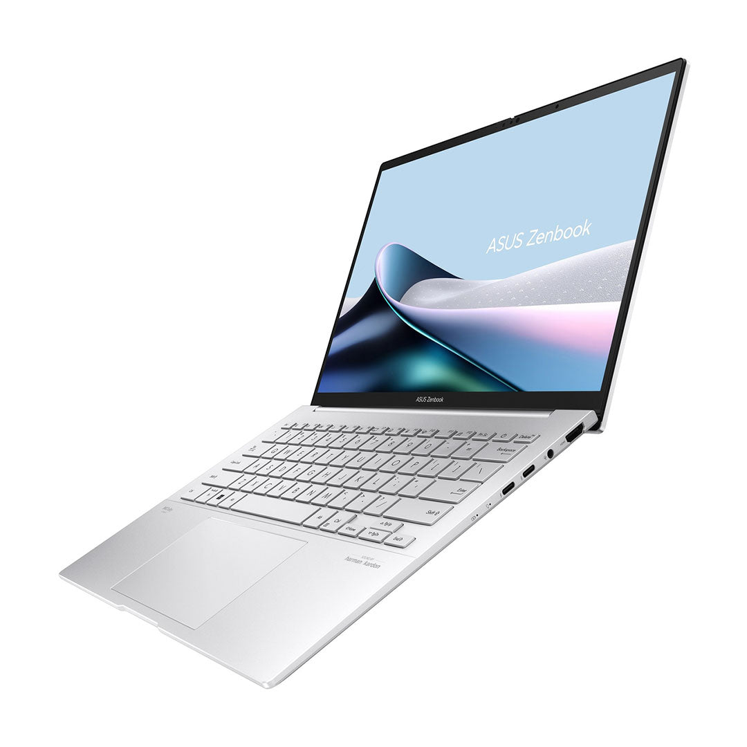 ASUS ZENBOOK 14 OLED Laptop Core Ultra 5 125H, 14", 8GB DDR5, SSD M.2 512GB, Windows 11 Home, Plata, 90NB11R2-M016F0