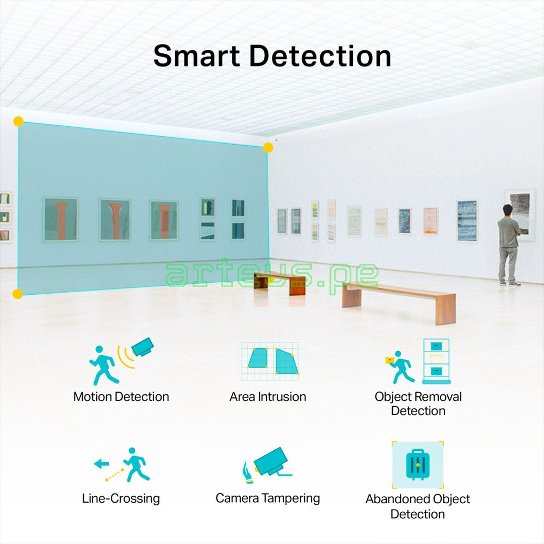 TP-LINK VIGI C230I Mini 2.8mm Cámara de Seguridad IP PoE 3MP 2K