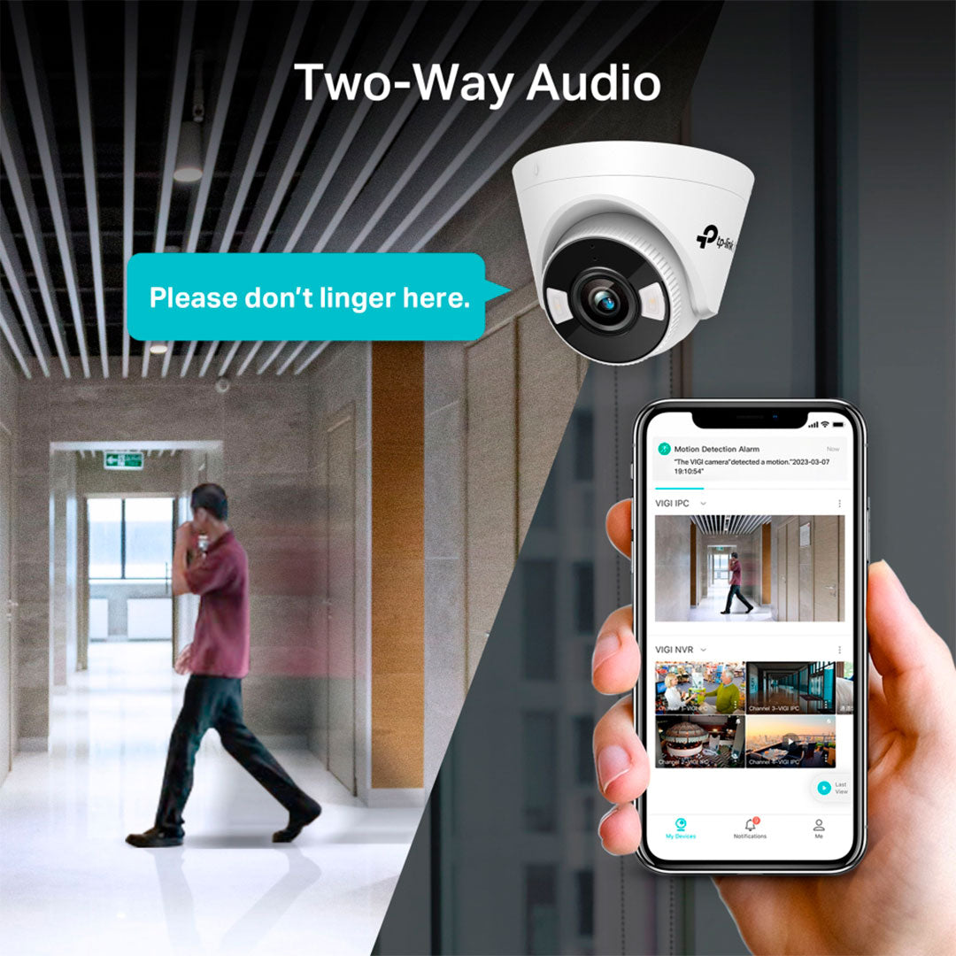 TP-LINK VIGI C440-W Cámara de Seguridad WIFI 4MP 2K+ 4mm