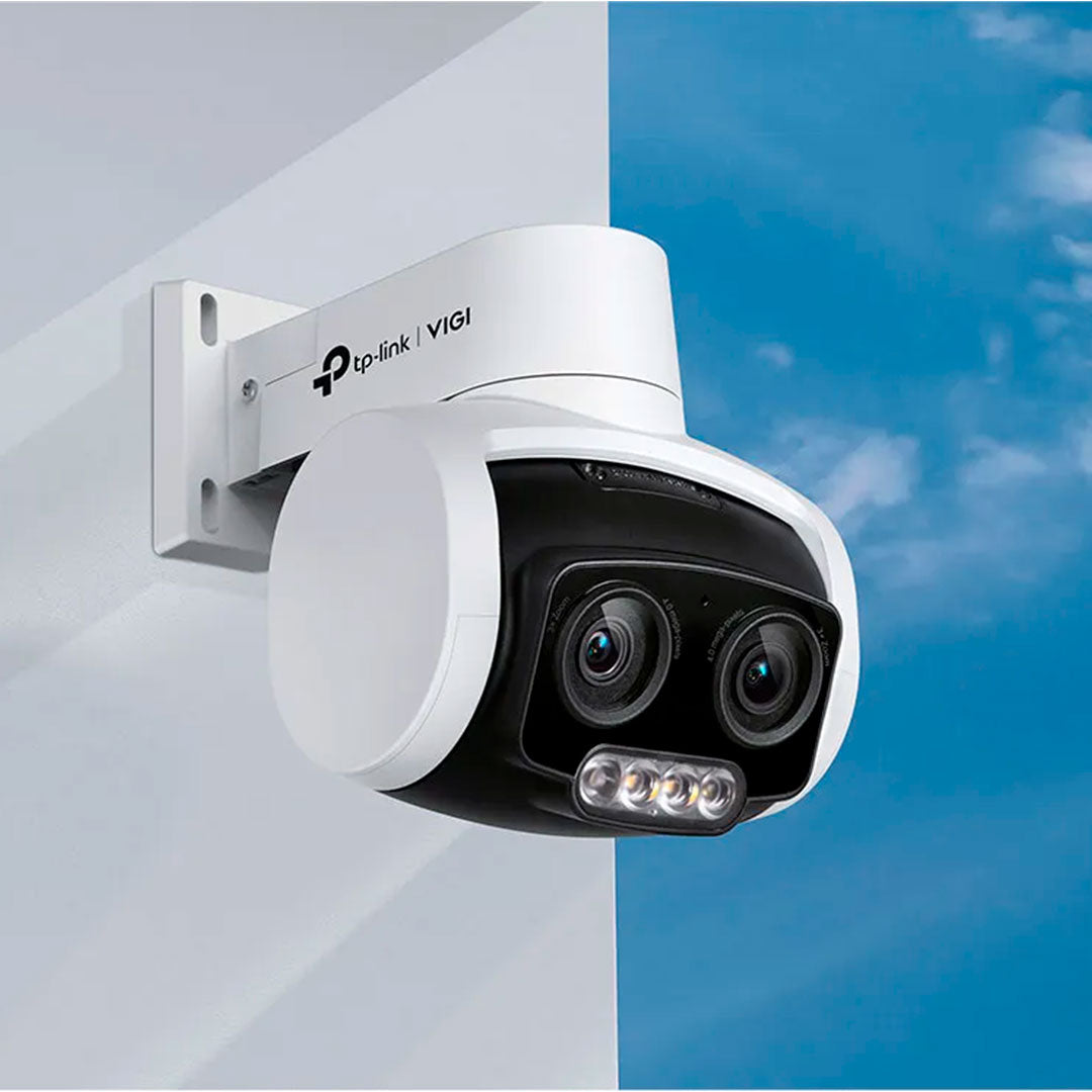 TP-LINK VIGI C540V Cámara de Seguridad IP PoE 4MP 360º PT Doble Lente