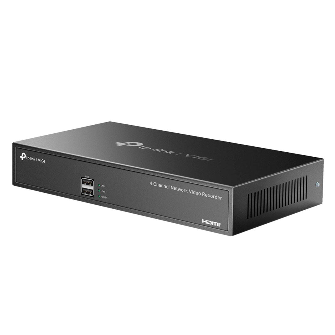 TP-LINK VIGI NVR1004H Grabador de Video NVR 4 Canales 4K 1HDD