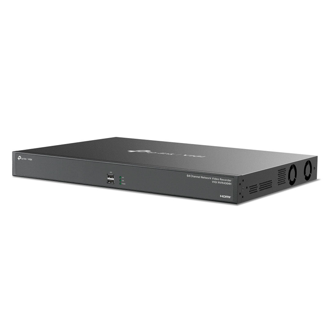 TP-LINK VIGI NVR4064H Grabador de Vídeo NVR 64 Canales 4K 4 Bahias SATA