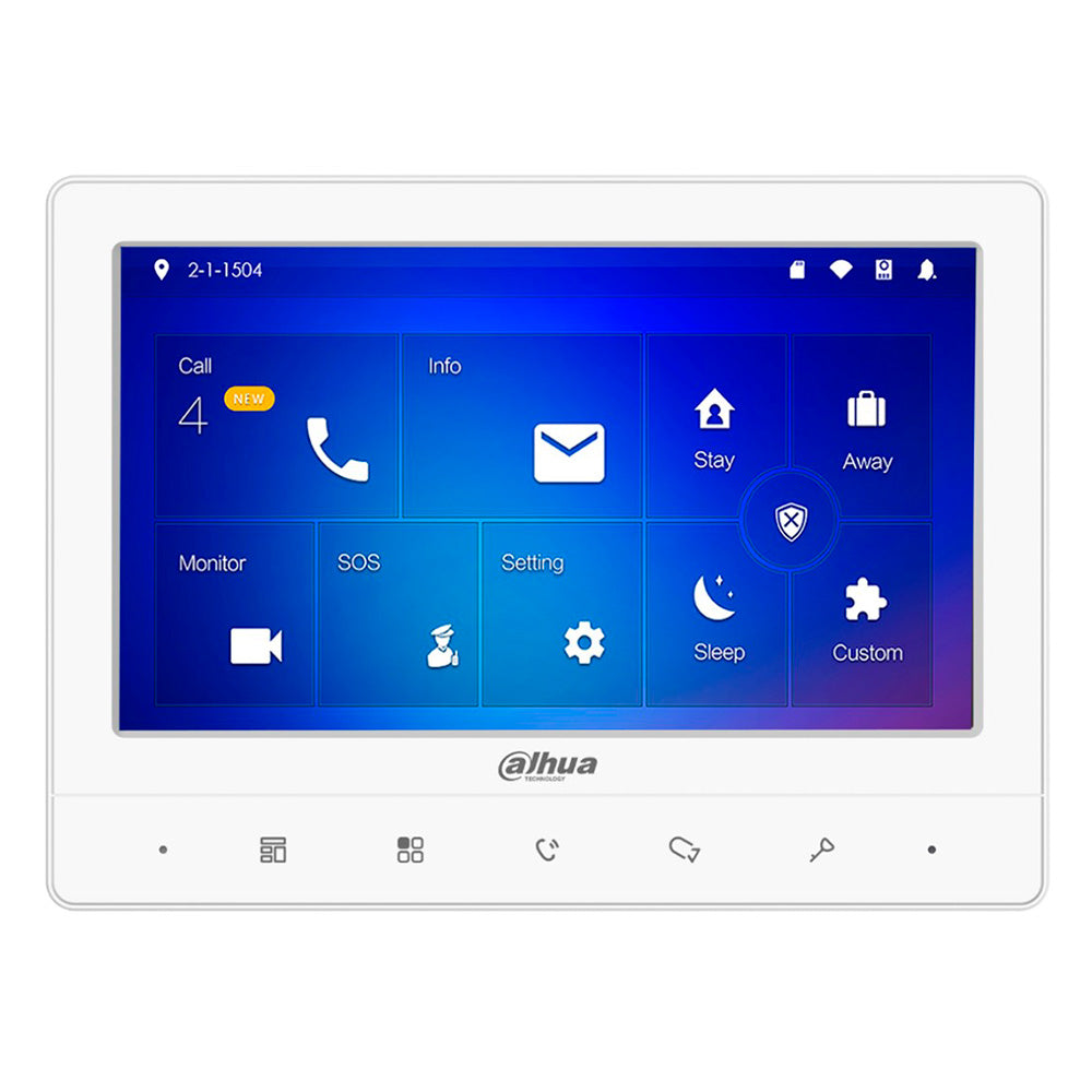 DAHUA VTH1020J Monitor Analógico LCD 7" para Videoportero Blanco
