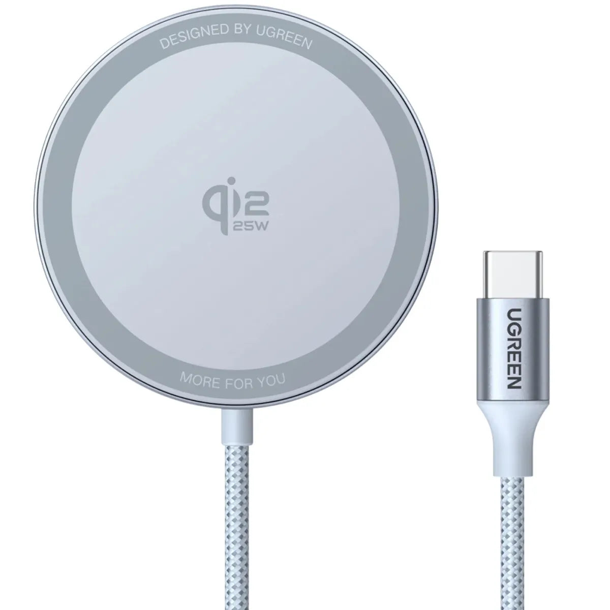 UGREEN W753 55959 Base de carga inalámbrica magnética UGREEN MagFlow de 25W MagSafe
