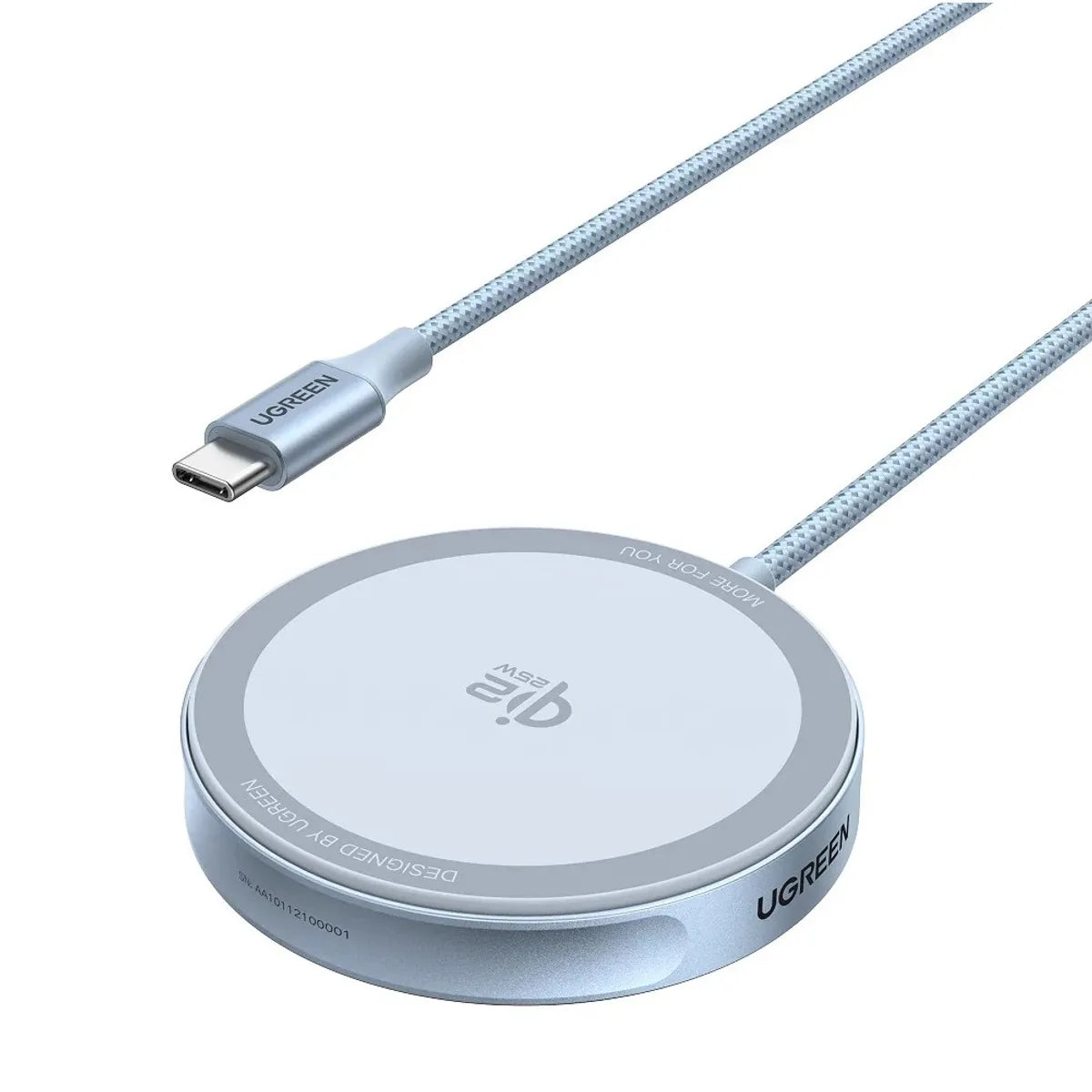 UGREEN W753 55959 Base de carga inalámbrica magnética UGREEN MagFlow de 25W MagSafe