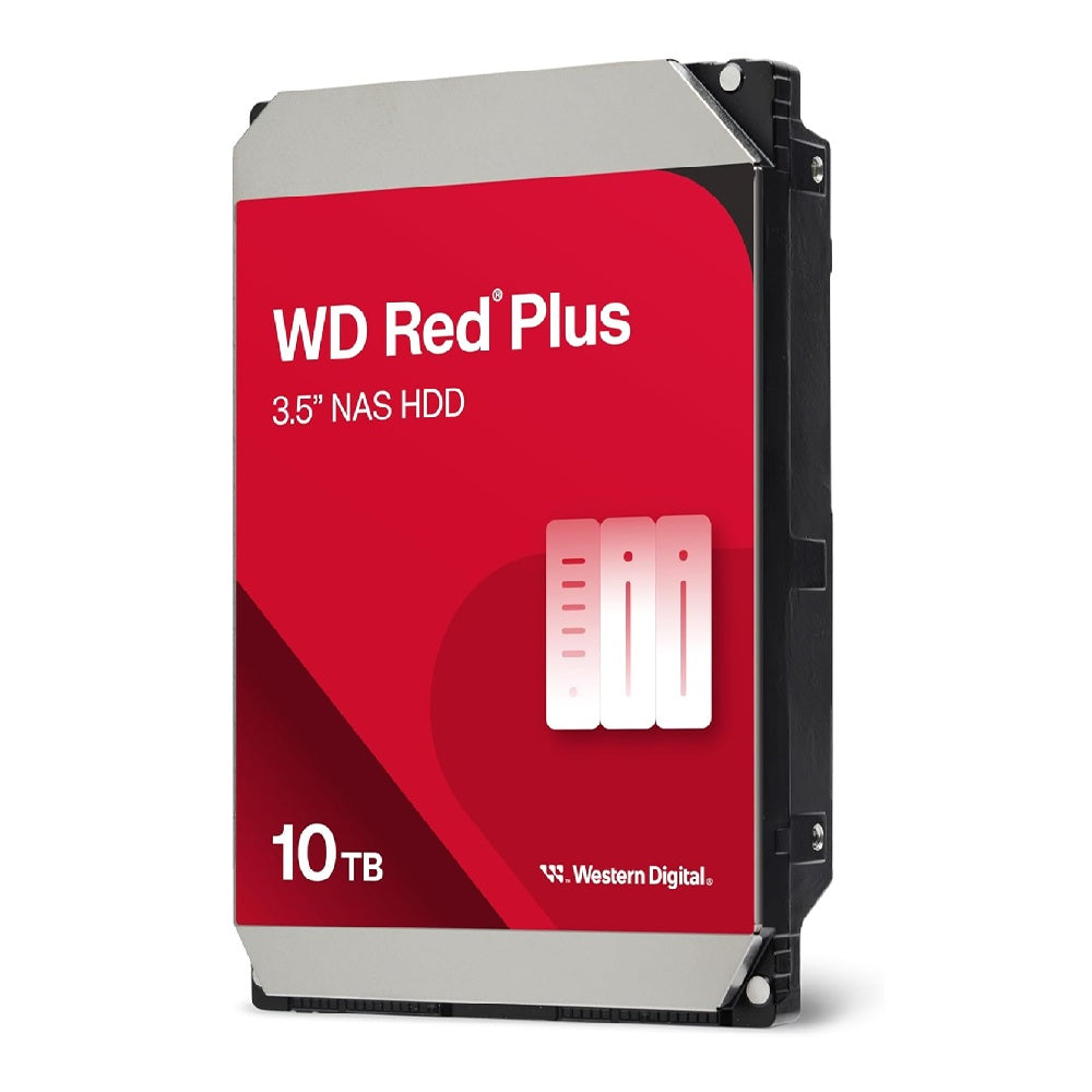 WD Red Plus 10TB Disco Duro NAS 3.5" SATA 7200rpm WD100EFGX