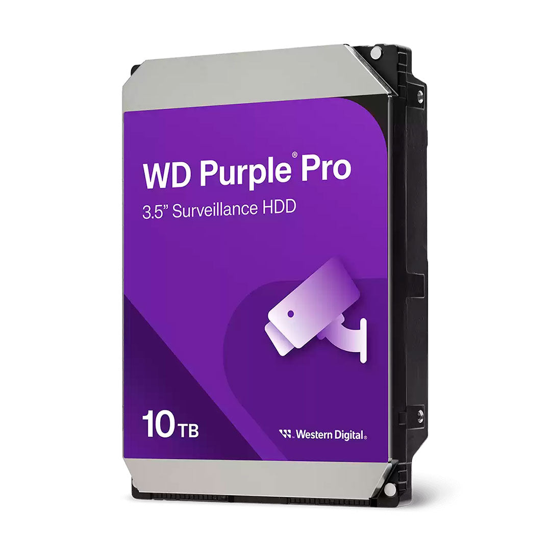WESTERN DIGITAL WD101PURP Disco duro púrpura PRO 10TB 7200RPM profesional para equipos de videovigilancia
