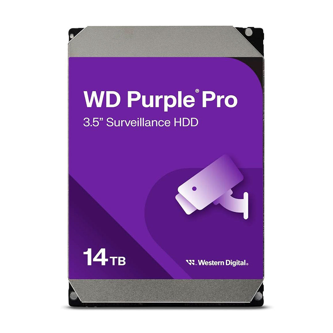 WESTERN DIGITAL WD142PURP WD PURPLE PRO Disco Duro Púrpura 14TB 7200RPM 3.5"