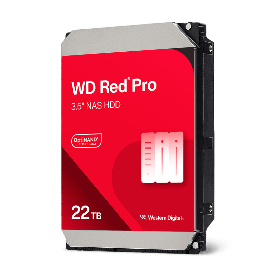 WD Red Pro 22TB Disco Duro NAS 3.5" SATA 7200rpm WD221KFGX