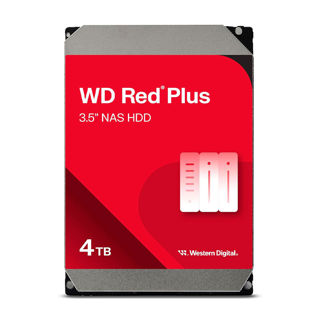 WESTERN DIGITAL Disco duro Red Plus 4 TB SATA 5400rpm 3.5" Cache 256MB