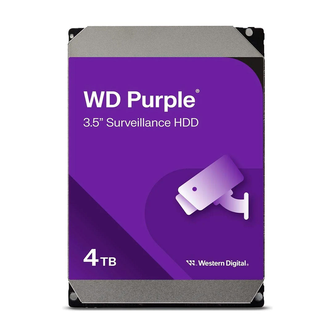 WESTERN DIGITAL WD40PURZ DISCO DURO 4TB, WD PURPLE 3.5" SATA