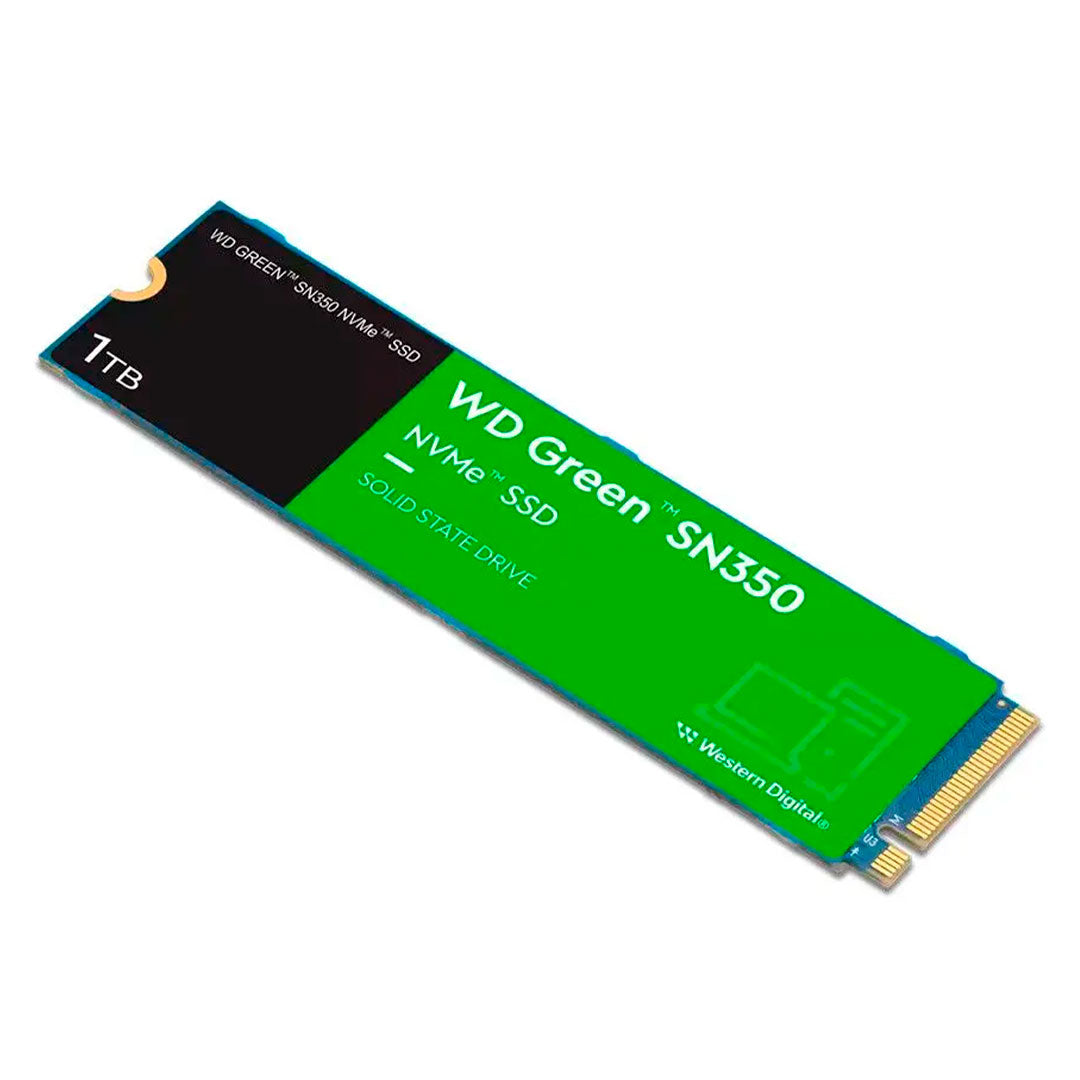 WD Green SN350  Unidad SSD 1TB NVMe M.2 2280 WDS100T2G0C-00CDH0