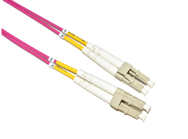 SIEMON FJ2-LCLC5V-02EH Patch Cord FO LC/LC Multimodo 50um Dúplex OM4 XGLO 2mts LSZH
