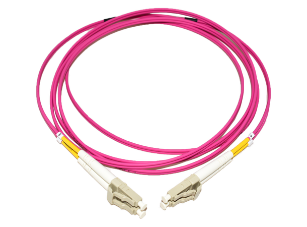 SIEMON FJ2-LCLC5V-02EH Patch Cord FO LC/LC Multimodo 50um Dúplex OM4 XGLO 2mts LSZH