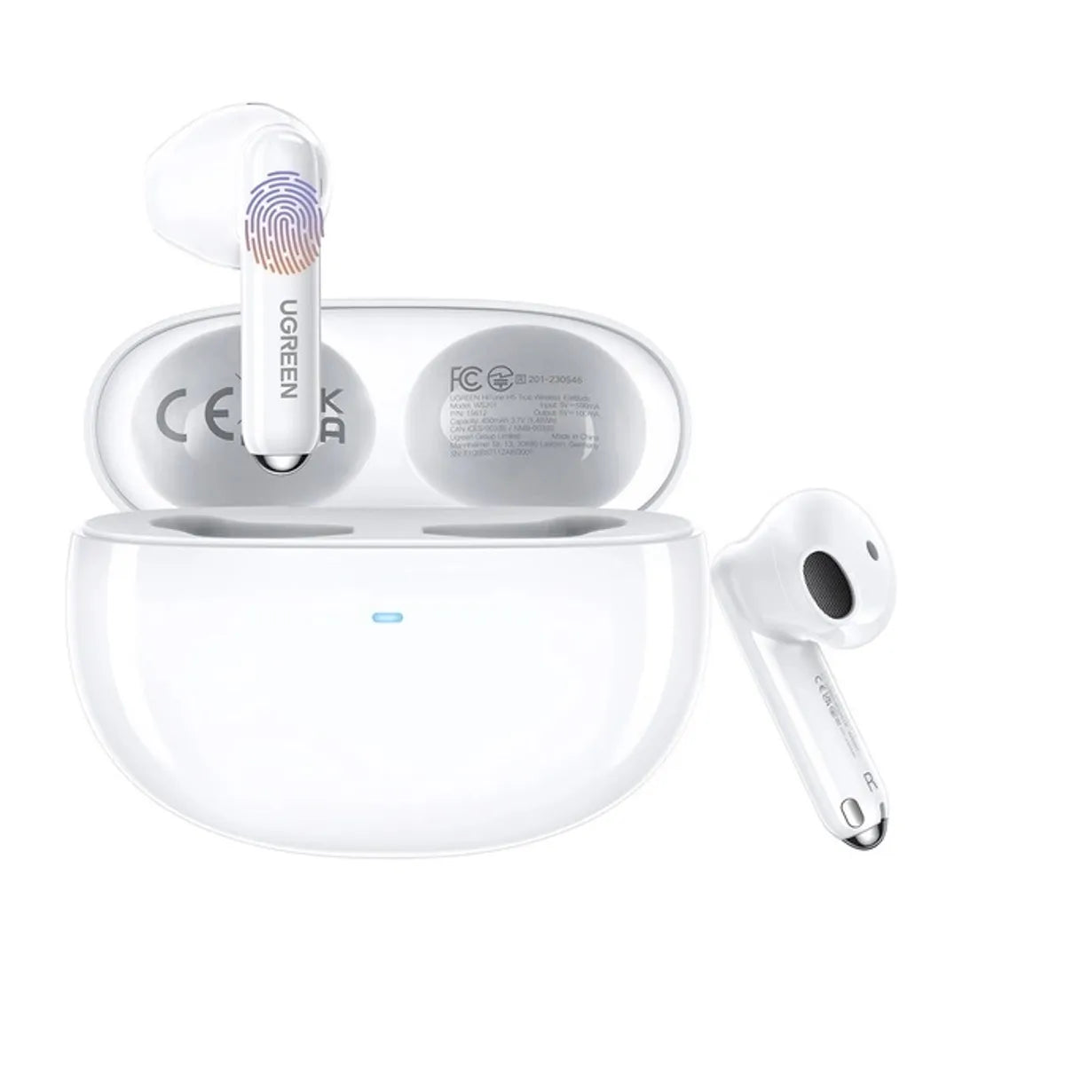 UGREEN WS201 15612 Audifonos Inalambricos Hitune H5 con Bluetooth 5.3 Blanco