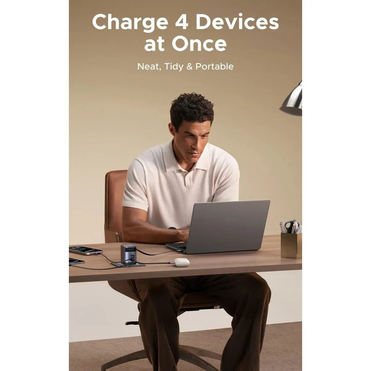 UGREEN X616 65827 Cargador Nexode USB C 100W GaN Retractil