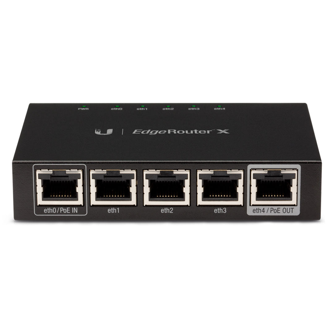UBIQUITI ER-X Router EDGEROUTER 5 Puertos 1 POE/IN GIGABIT