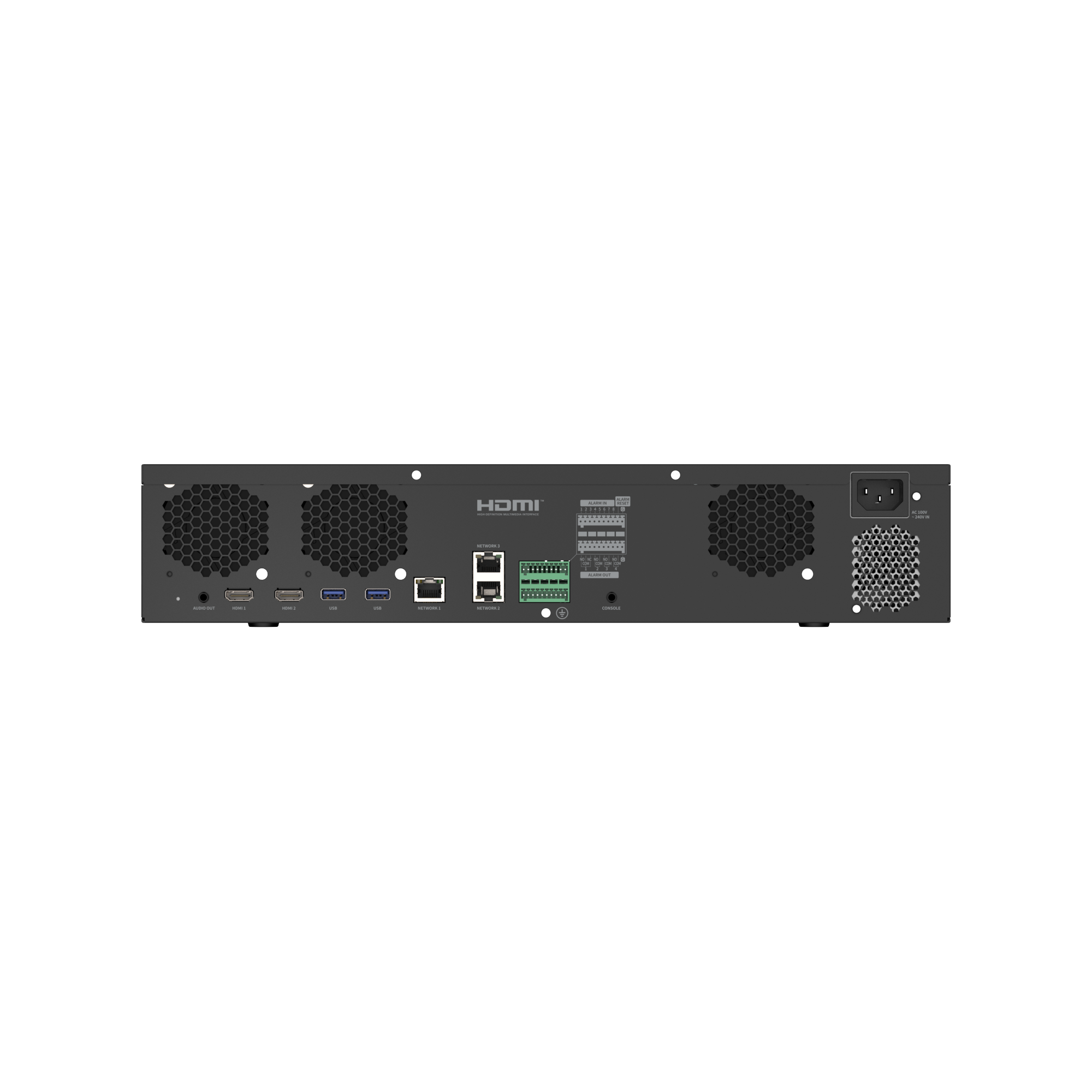 HANWHA VISION XRN-6420B2-48TB Grabador de Video NVR 64 Canales 8K HDD 48TB