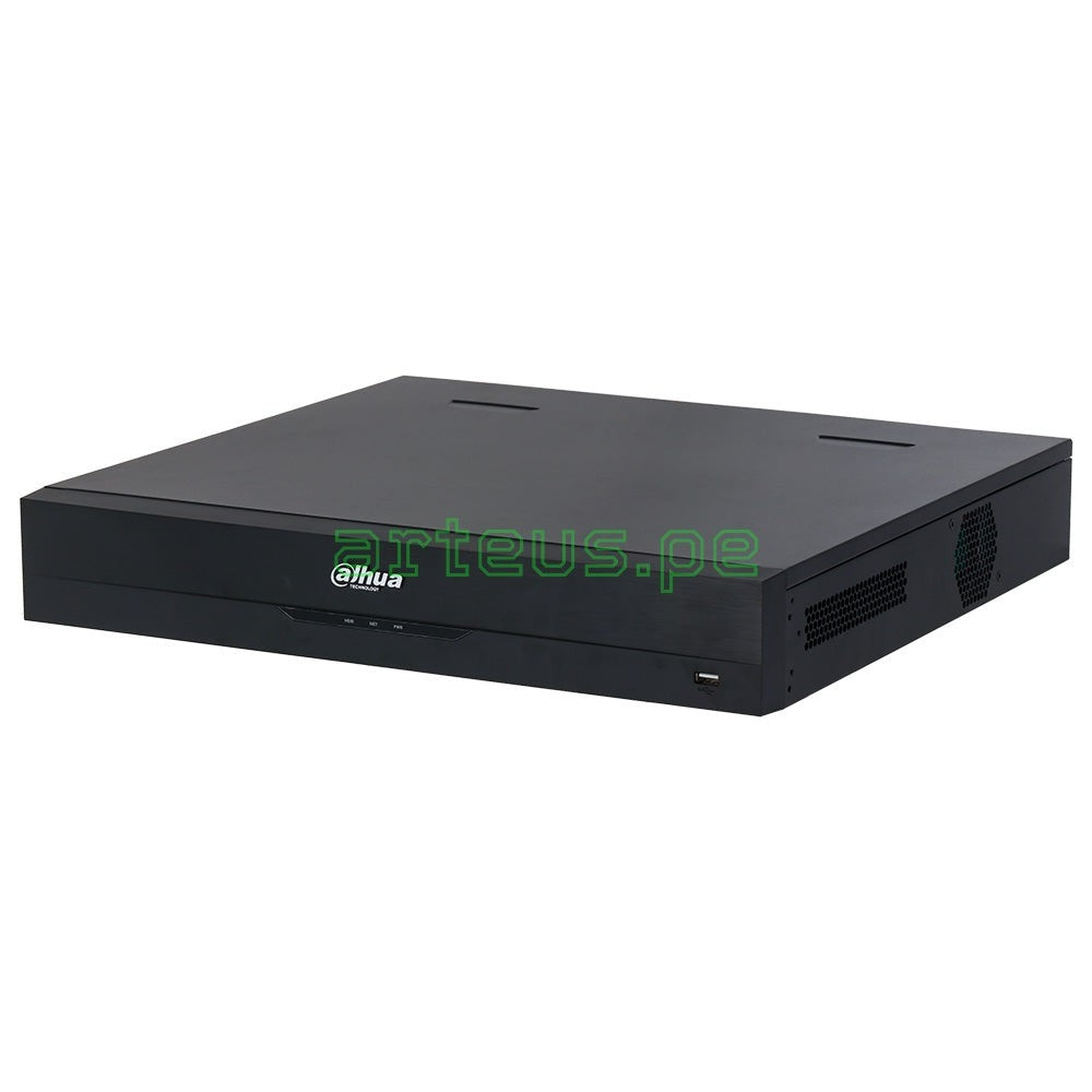 Grabador de video Dahua negro, equipo para videovigilancia y seguridad electrónica