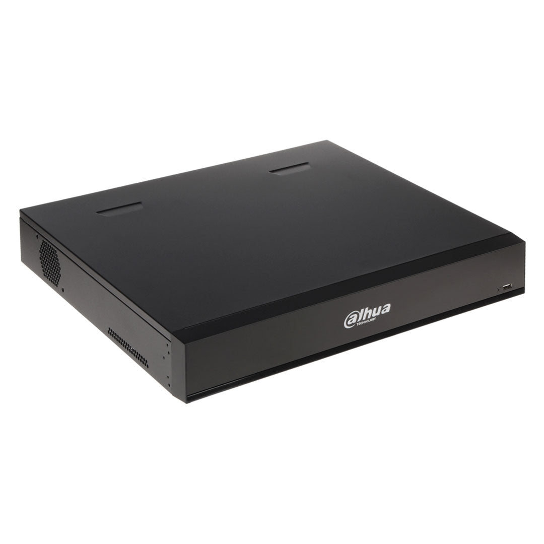 Grabador de video en red NVR Dahua negro para sistemas de seguridad electrónica 4K