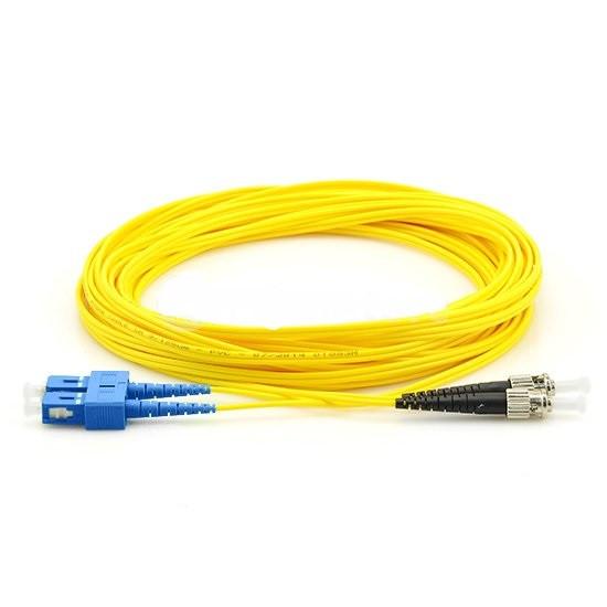 SIEMON FJ2-SAUSCUL-02H Patch Cord FO ST-SC Monomodo Duplex XGLO 2mts. LSZH