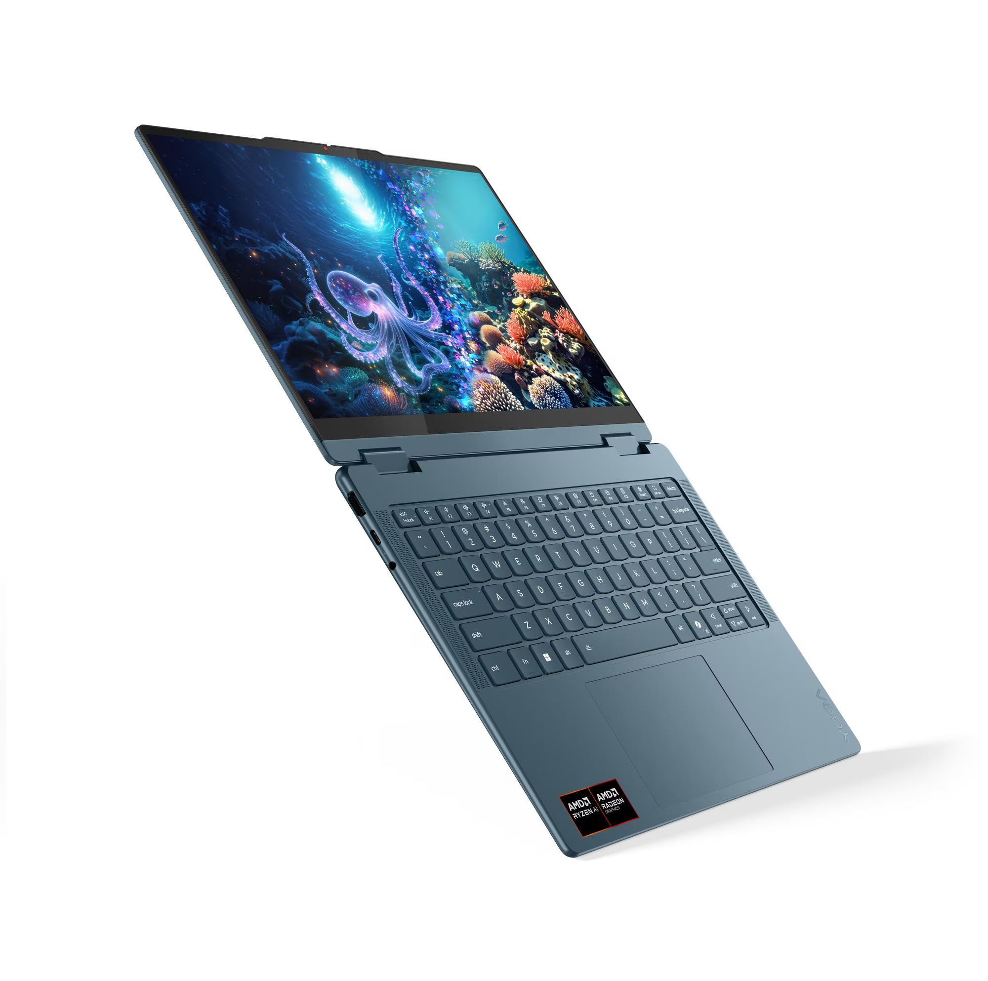 LENOVO Yoga 2 2-in-1 14AKP10 Laptop 14" 2.8K WQXGA+ OLED AMD Ryzen AI 7 350 5.0GHz 32GB DDR5 1TB SSD 83JR006YLM