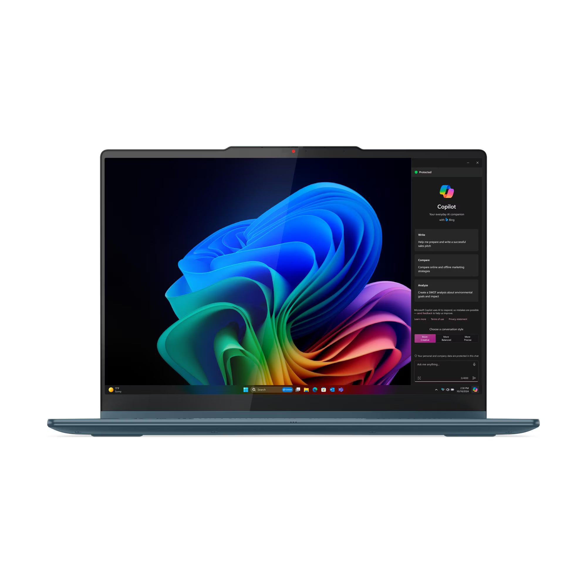 LENOVO Yoga 2 2-in-1 14AKP10 Laptop 14" 2.8K WQXGA+ OLED AMD Ryzen AI 7 350 5.0GHz 32GB DDR5 1TB SSD 83JR006YLM