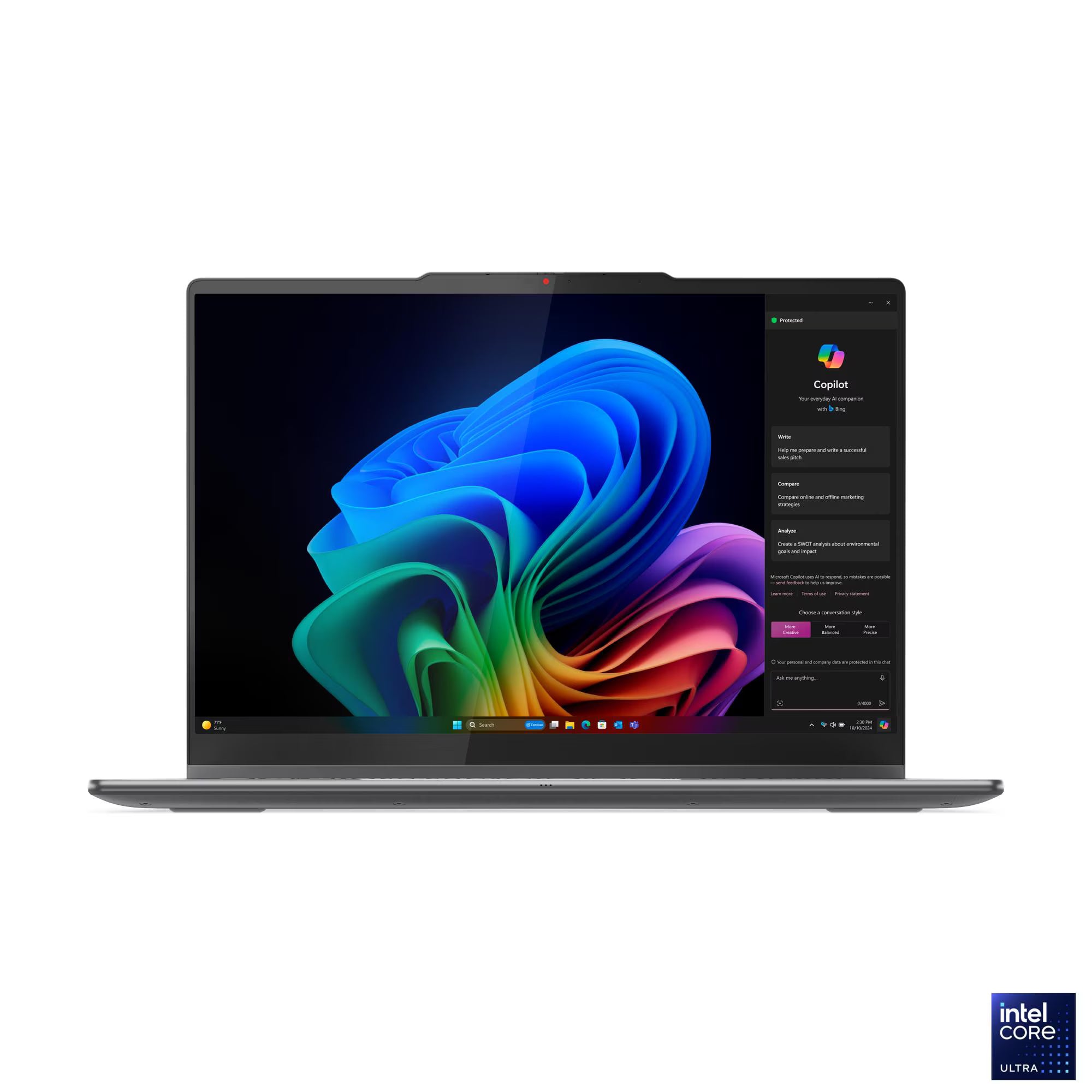 LENOVO 83JQ0081LM Yoga 7 2en1 14ILL10 Laptop 14" 2.8K WQXGA+ OLED Intel Core Ultra 7-258V 32GB DDR5 1TB SSD Windows 11 Hogar