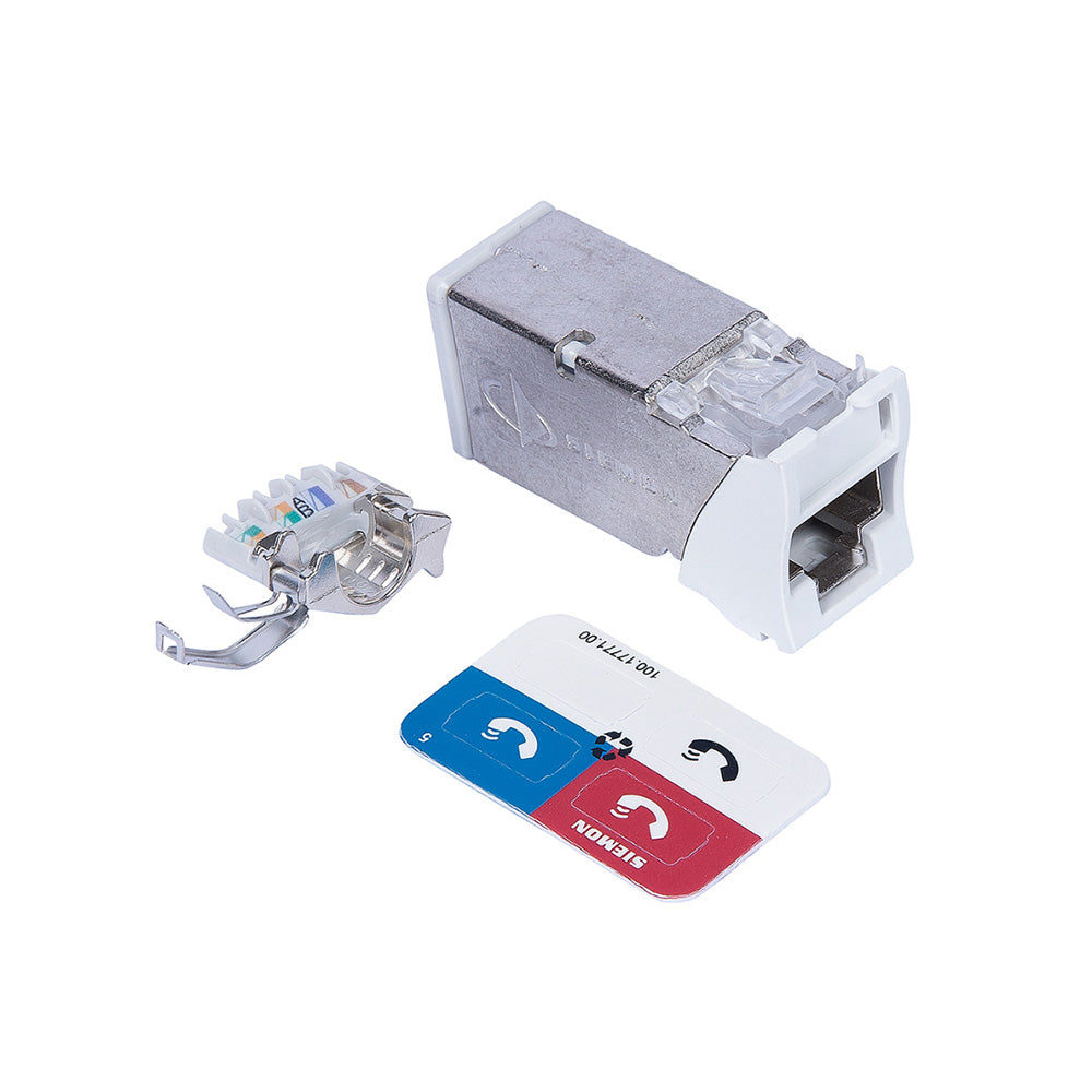 SIEMON Z6A-S02B Jack Cat6A Blindado  Z-MAX  Color Blanco