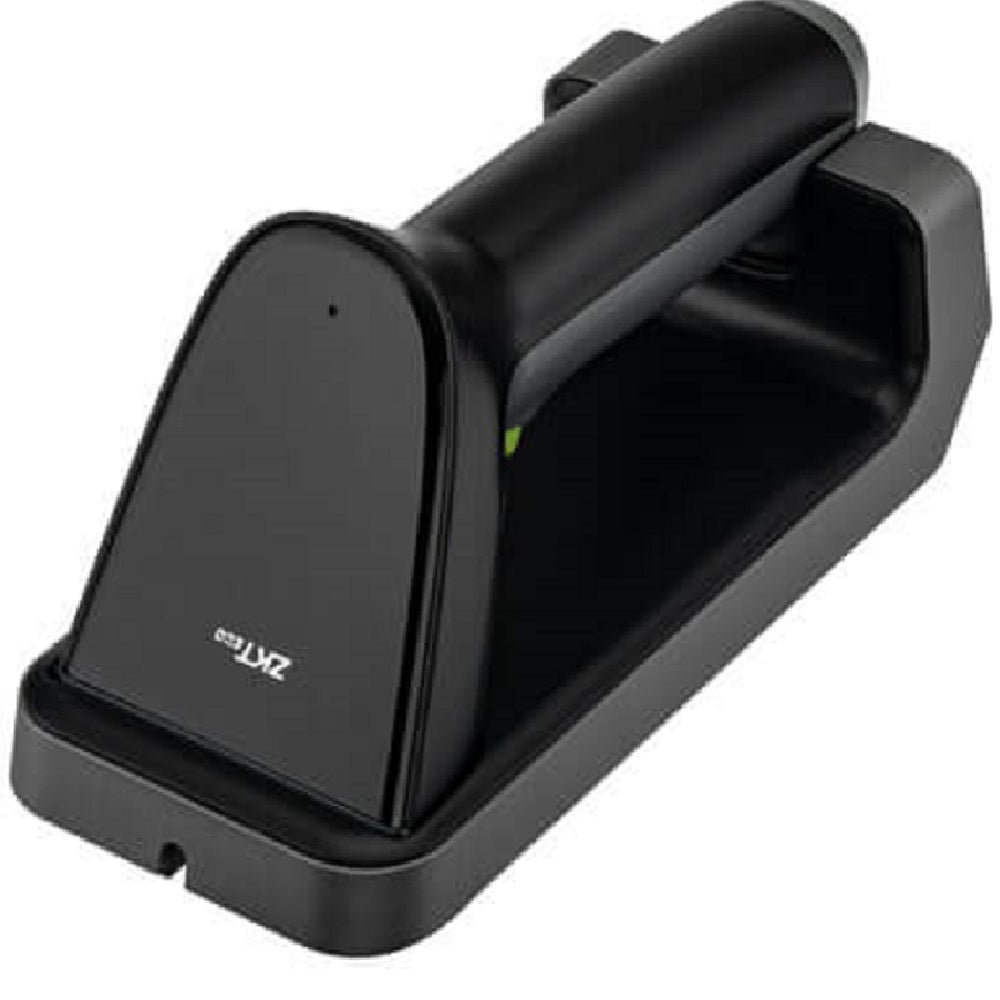 ZKTECO ZKB203S Escáner Lector de Códigos de Barras 2D y QR Inalámbrico con Base