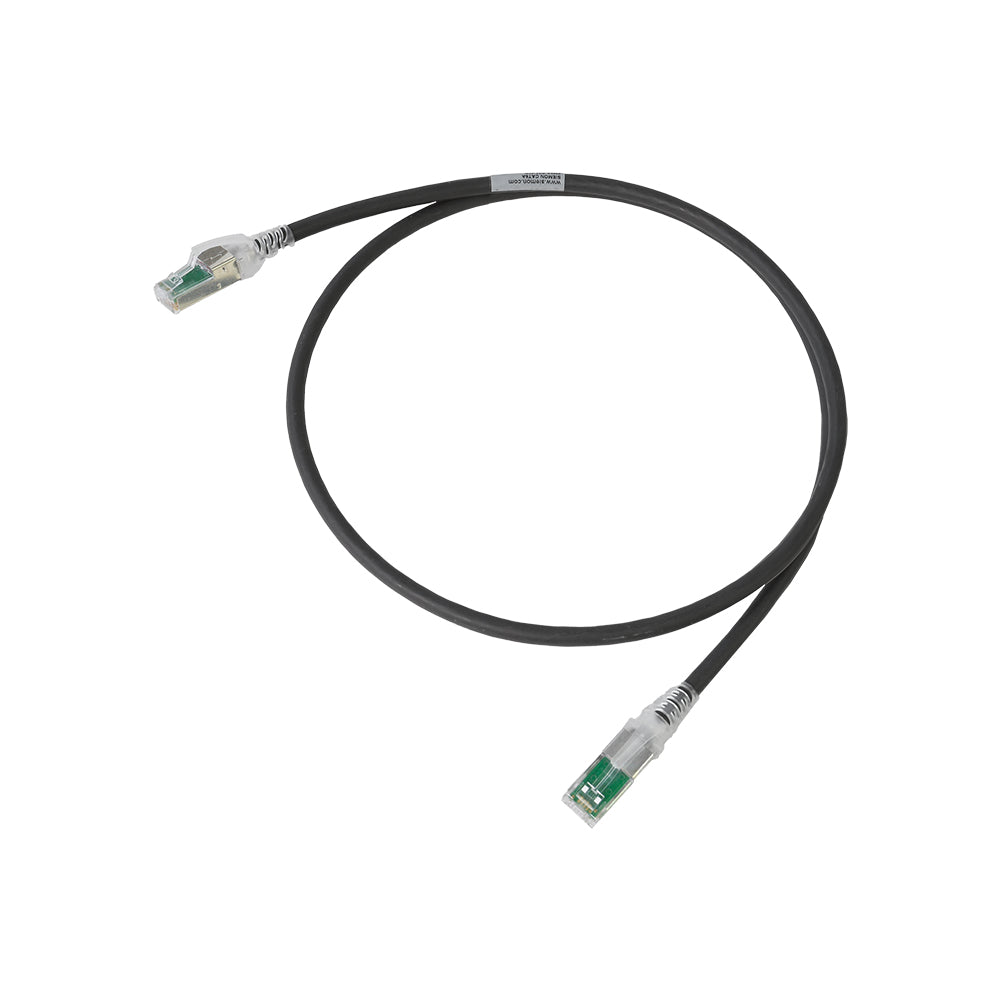 SIEMON ZM6A-S03-01B PATCH CORD, CAT6A, LSZH 0.9M, RJ45