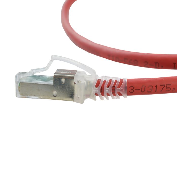 SIEMNO ZM6A-S03-03B Patch Cord, Cat6A LSZH 0.9M, Color Rojo