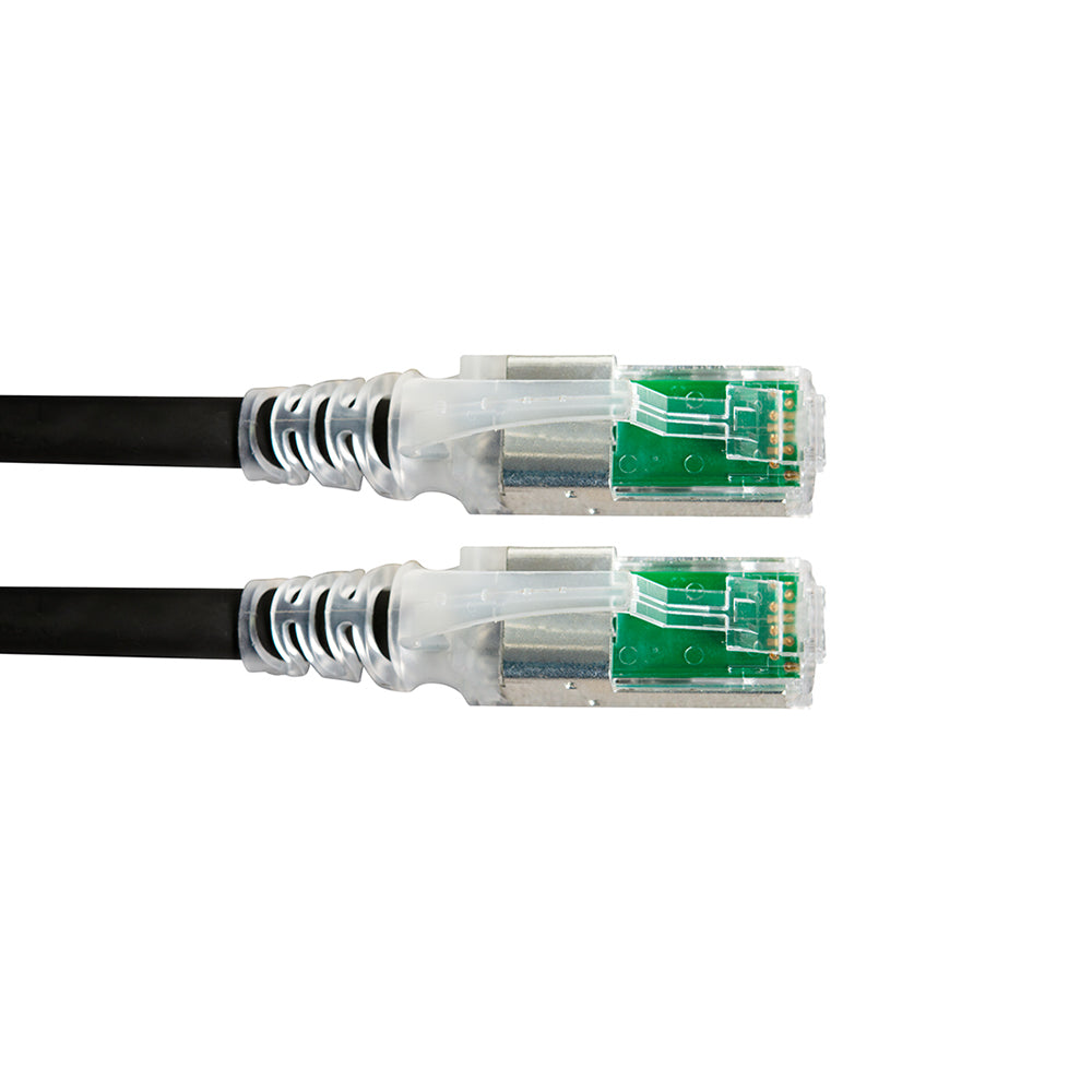 SIEMON ZM6A-S05-01B Cable de conexión, CAT6A, LSZH 1.5 m, Color negro
