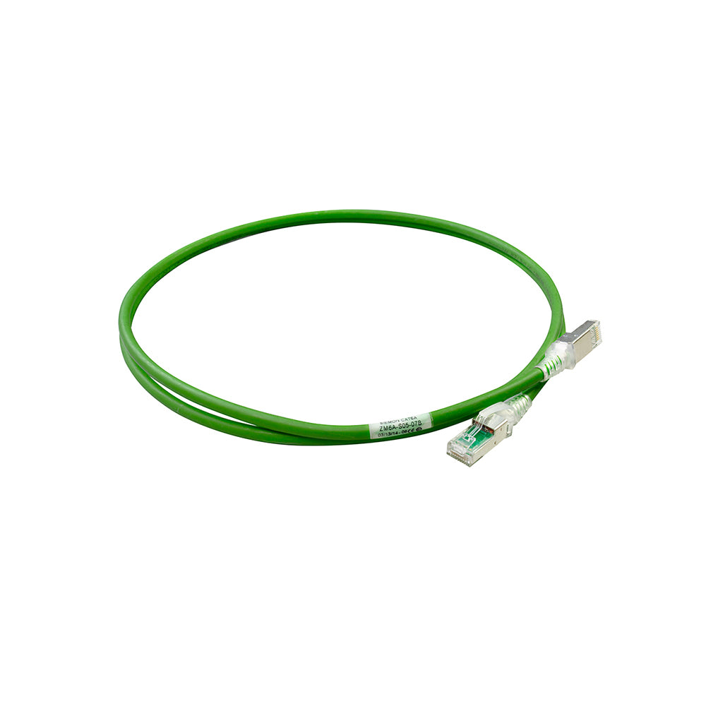 SIEMON ZM6A-S05-07B Patch Cord, S-FTP 1.5M Z-MAX, CAT6A LSZH 1,5 m verde