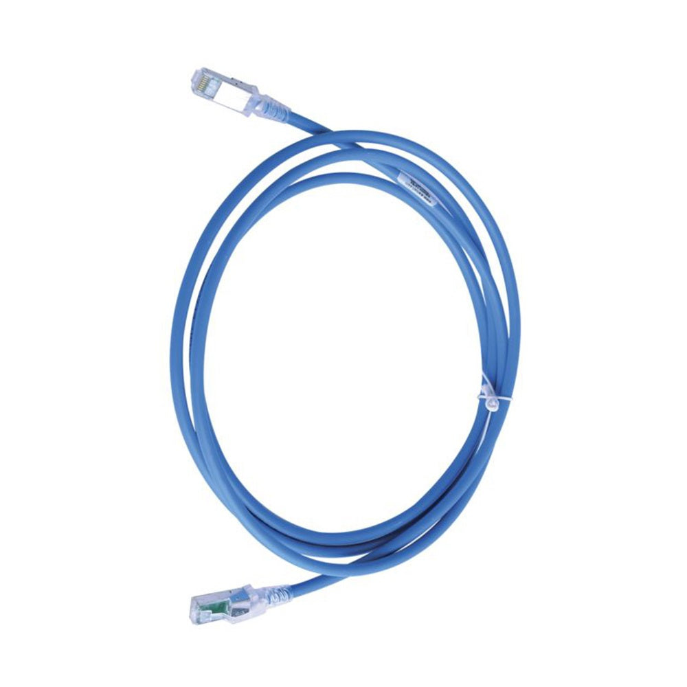 SIEMON ZM6A-S07-06B, Patch Cord S-FTP 2M Z-MAX, Color Azul