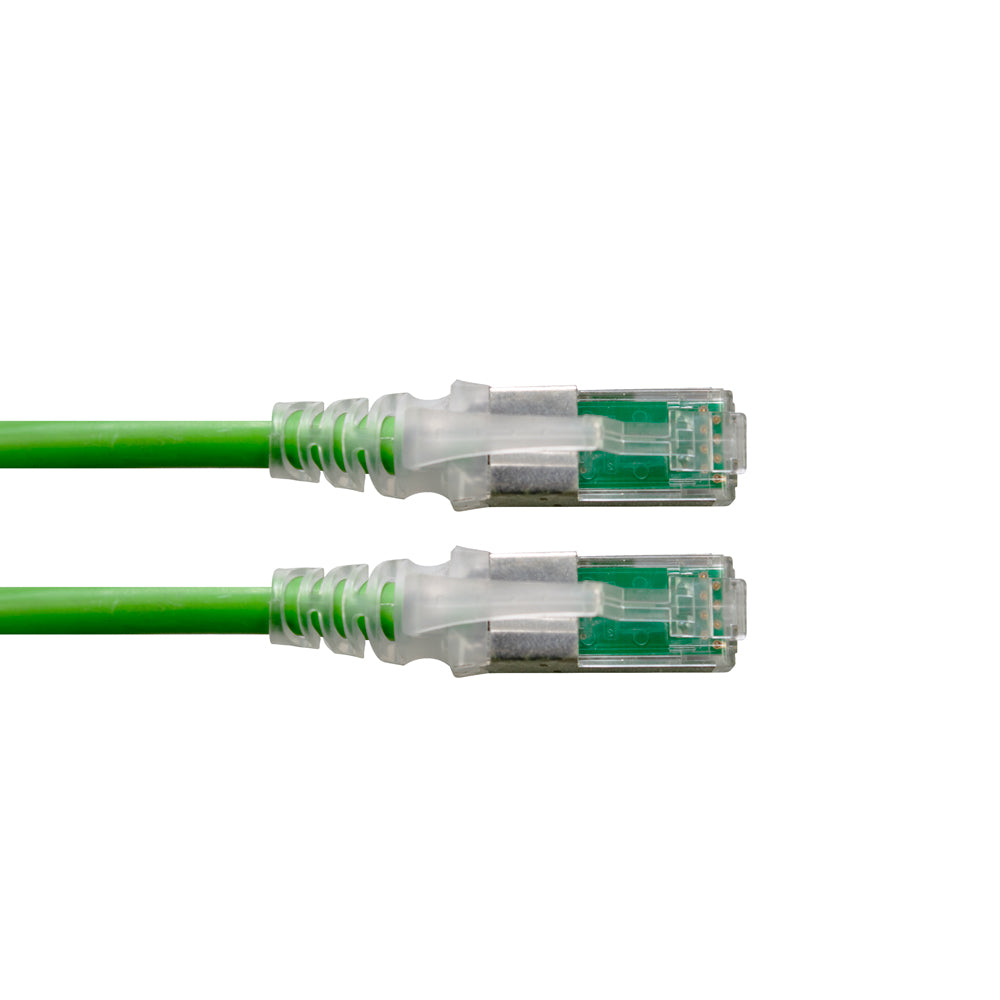 SIEMON ZM6A-S10-07 PATCH CORD, CAT6A, LSZH 3.0M, Color Verde.