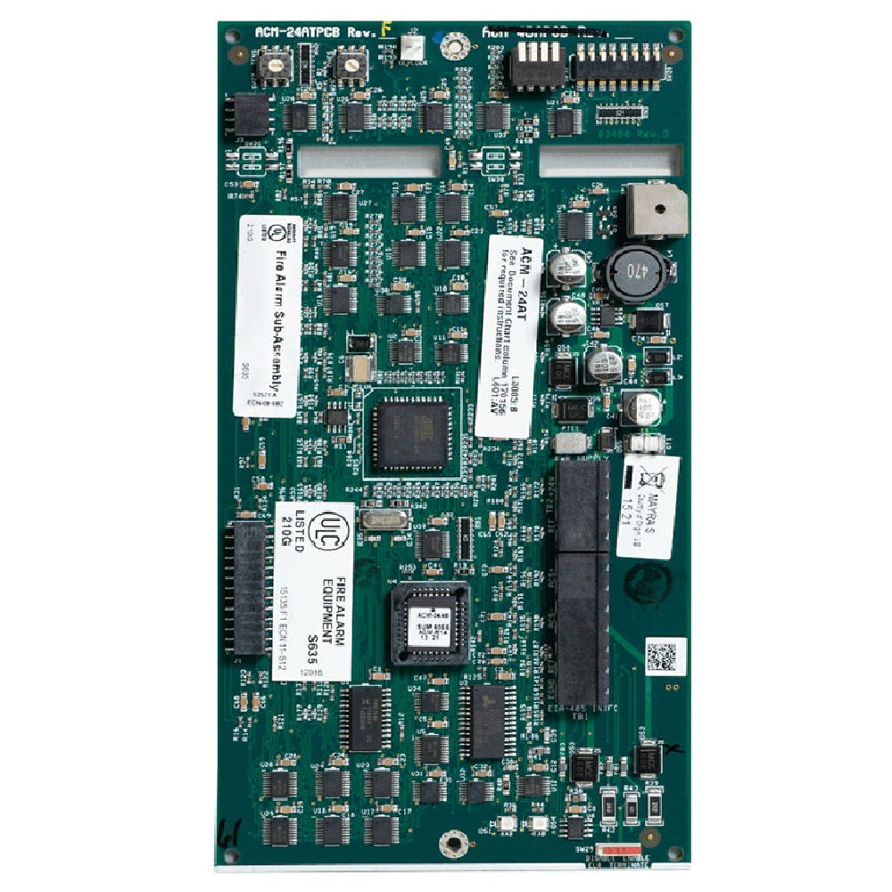 NOTIFIER ACM-24AT Anunciador ACS para paneles Onyx 24 botones. Soporta hasta 3 expansores AEM-24A