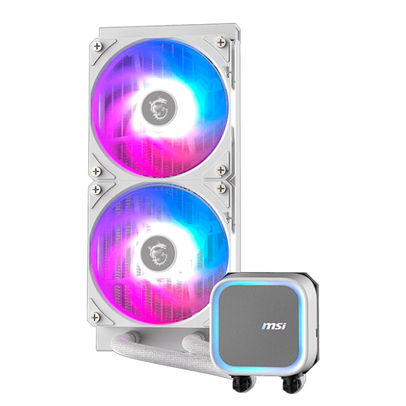 MSI MAG CORELIQUID A13 240 WHITE Refrigerador Líquido 2 Ventiladores