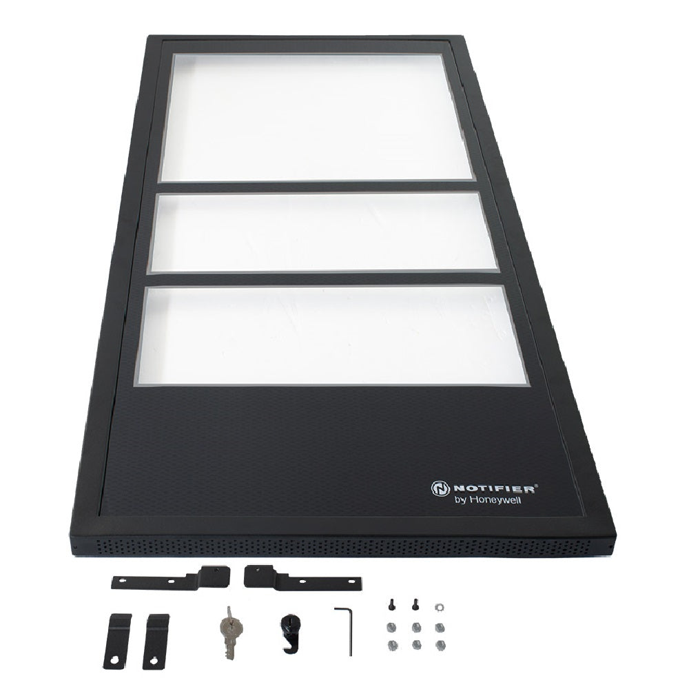 NOTIFIER ADDR-D4 Puerta para gabinete de panel Onyx con audio evacuación
