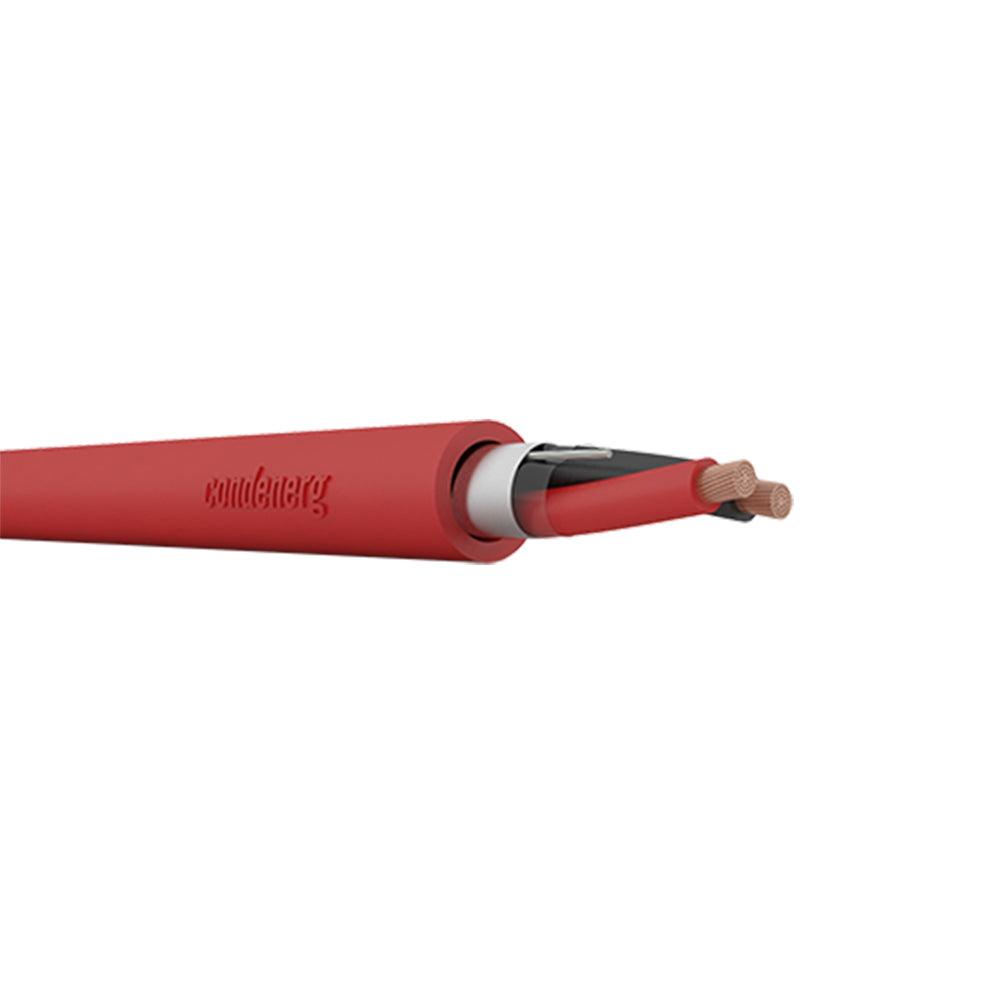 Cable FPL/P/R calibre 2x18 LSZH CONDENERG 600210R/B cable flexible blindado para deteccion de incendio color rojo x 305m 300v/500 FIRECOM Z1OZ1 - ARTEUS