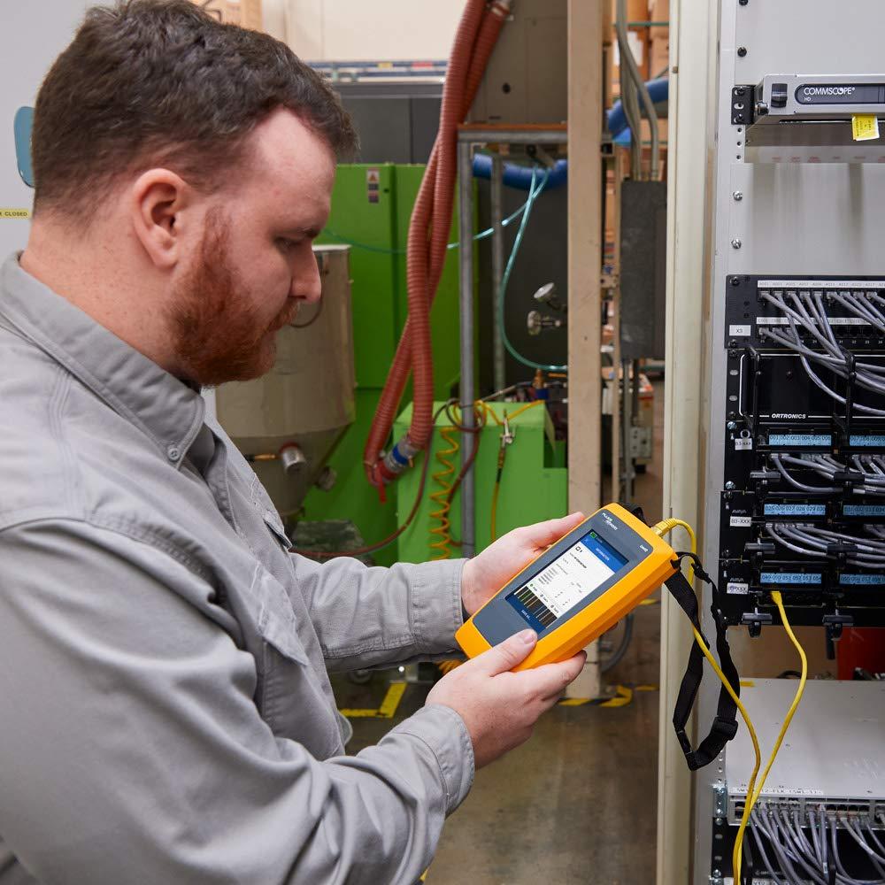 Calificador de cableado 10G FLUKE NETWORKS LIQ-100. Incluye estuche - ARTEUS