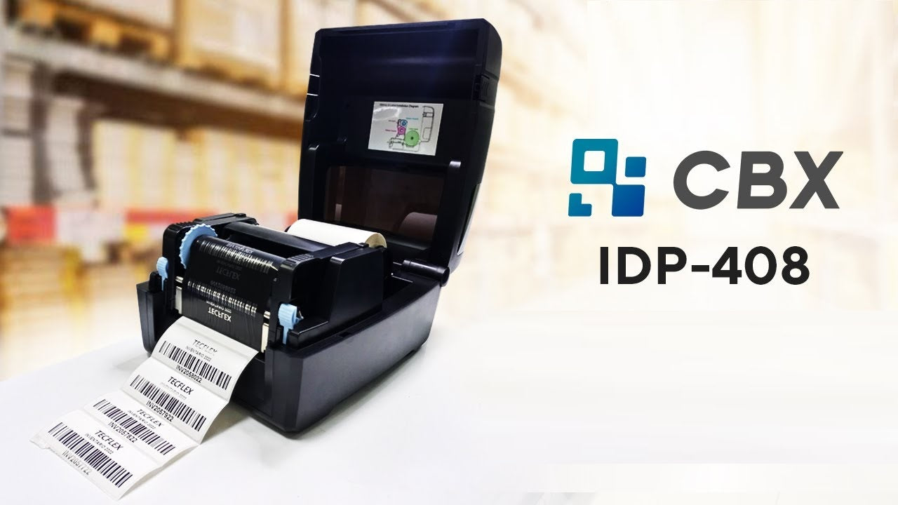 CBX IDP-408 Impresora de Código de Barras 8pps 256Ram 128Gb Rom USB/Serial/Ethernet