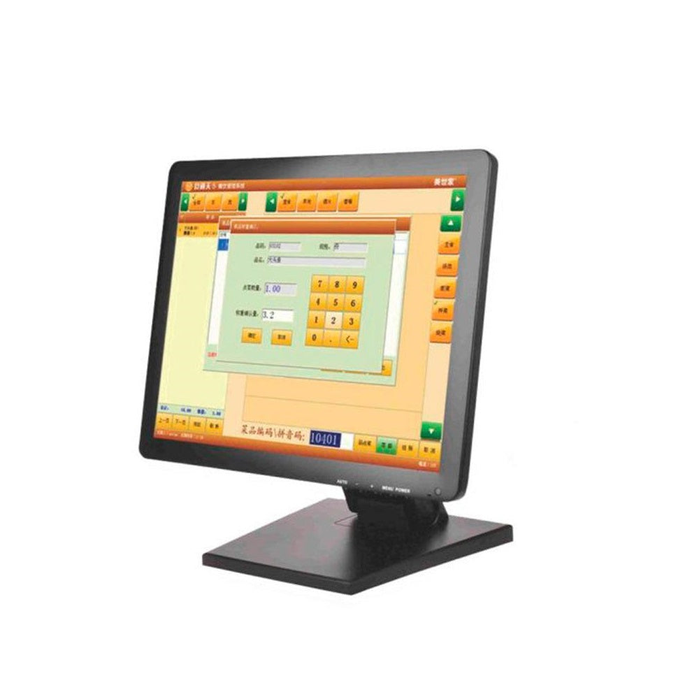 CBX TOUCH 1501 Monitor Touch 15" Para Facturación Electrónica Base Metálica HDMI/VGA
